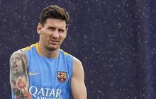 Messi absen di latihan Barca