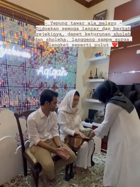 Tradisi ini juga sebagai bentuk dari rasa syukur atas terkabulnya suatu keinginan. Biasanya, tradisi ini dilakukan seperti acara pernikahan, menempati rumah baru, kendaraan baru hingga khitanan. [Instagram/tengkutezi]
