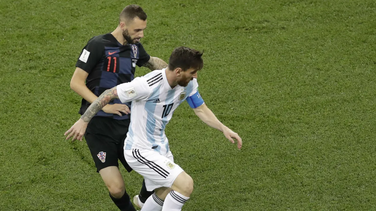 Lionel Messi, Timnas Argentina, Timnas Kroasia, Piala Dunia 2018