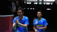 Mohammad Ahsan/Hendra Setiawan lolos ke semifinal Kejuaraan Dunia Bulutangkis 2022. (PBSI)