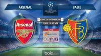 Liga Champions_Arsenal Vs Basel (Bola.com/Adreanus TItus)