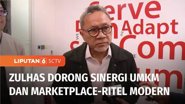 Menteri Perdagangan Zulkifli Hasan mendorong sinergitas antara para pelaku UMKM, dengan marketplace ritel dalam segmentasi pasar modern di Indonesia.