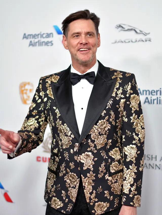 Jim Carrey di BAFTA Awards 2018