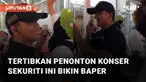 Seorang sekuriti tertibkan penonton Band NCT mengundang perhatian