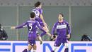 Dengan kemenangan ini, Fiorentina terus merangsek ke papan atas klasemen Liga Italia dengan raihan 35 poin, terpaut enam angka dari Juventus yang bertengger di posisi kelima. (La Presse via AP/Tano Pecoraro)