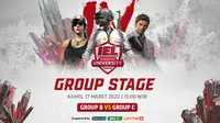 Link Live Streaming IEL University Season 4 PUBGM Group Stage Pekan Kelima di Vidio, 17 Maret 2022. (Sumber : dok. vidio.com)