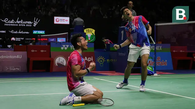 Foto: Apriyani Rahayu/ Siti Fadia Terus Melaju, Indonesia Sisakan 4 Wakil di Perempatfinal Indonesia Open 2022