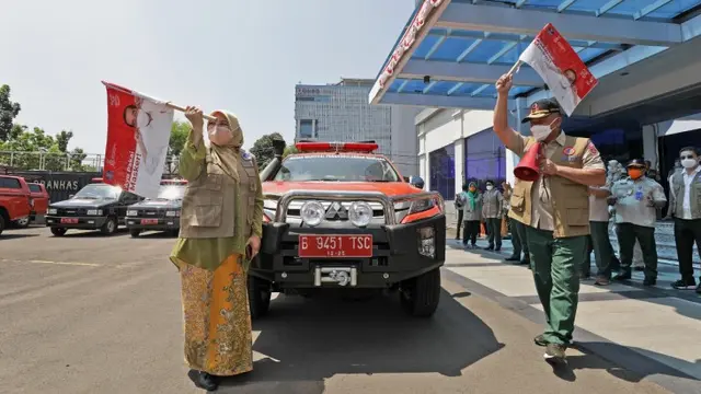 Gerakan Mobil Masker BNPB untuk Masyarakat