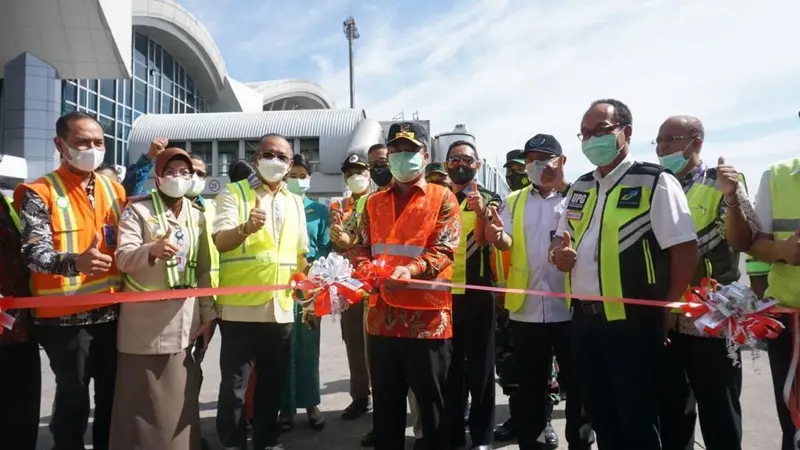 KKP berhasil mengekspor 1.838 ekor ikan kerapu hidup dari Makassar, Sulawesi Selatan ke Hong Hong. (Dok KKP)