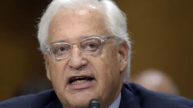 David Friedman, Duta Besar Amerika Serikat untuk Israel (AP)