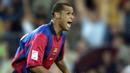 4. Rivaldo - Penyerang Legendaris asal Brasil ini telah banyak mengukir prestasi baik di klub maupun negaranya. Selama 24 tahun berkarier sebagai pesepak bola, Rivaldo telah memperkuat 15 klub. (AFP/Christophe Simon)