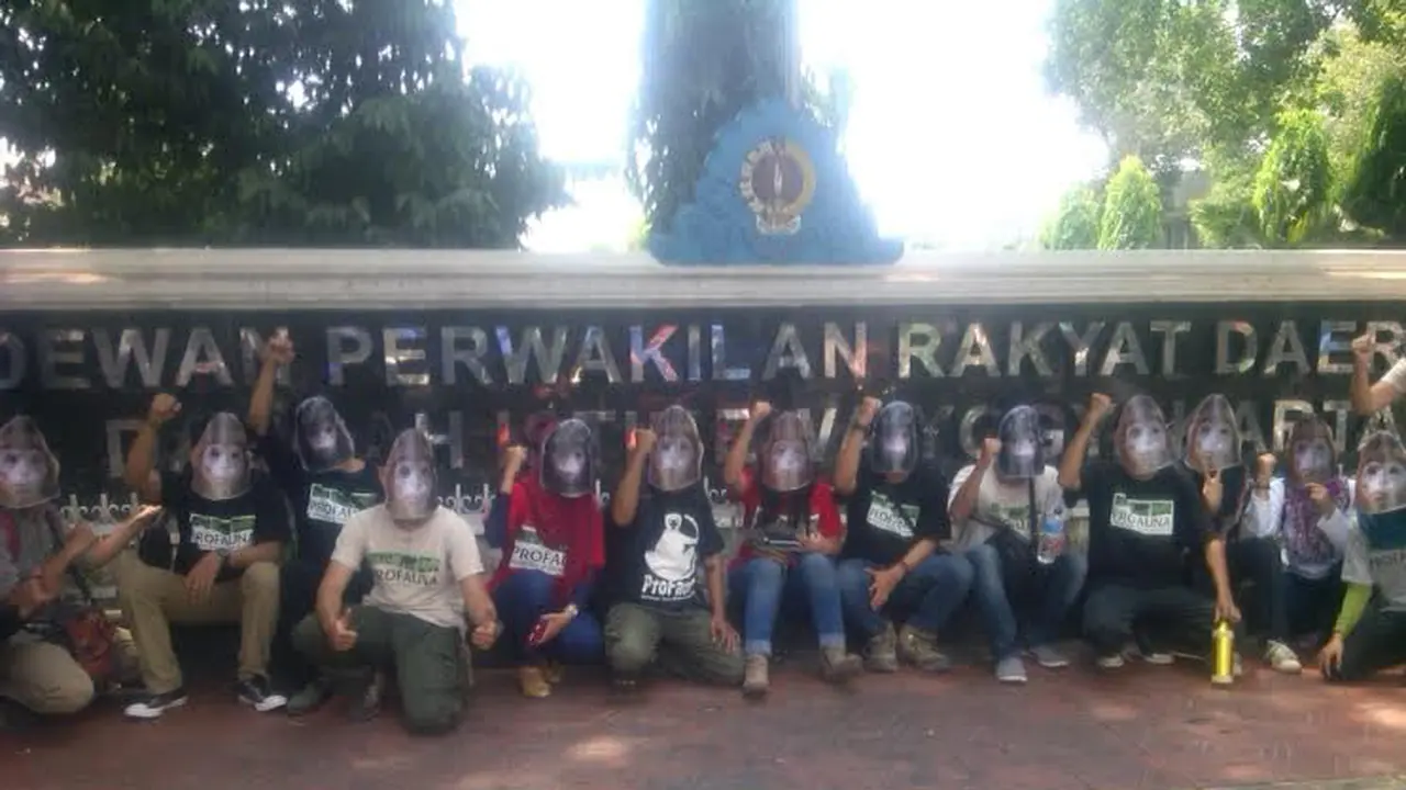 Lutung Jawa Marak Dijual Online, Aktivis Kampanye di Malioboro
