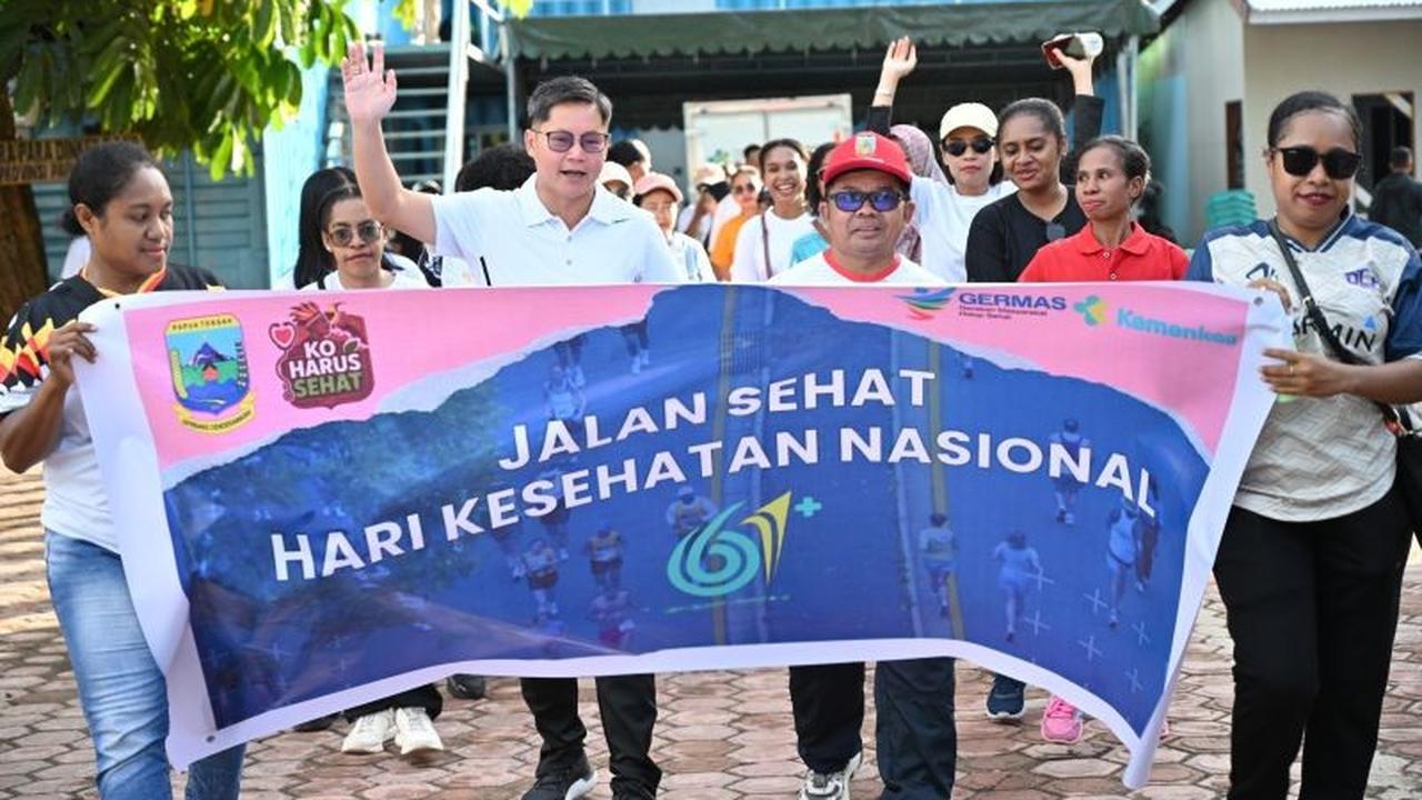 Pemprov Papua Tengah Ajak Masyarakat Tumbuhkan Kesadaran Hidup Sehat di HKN ke-61