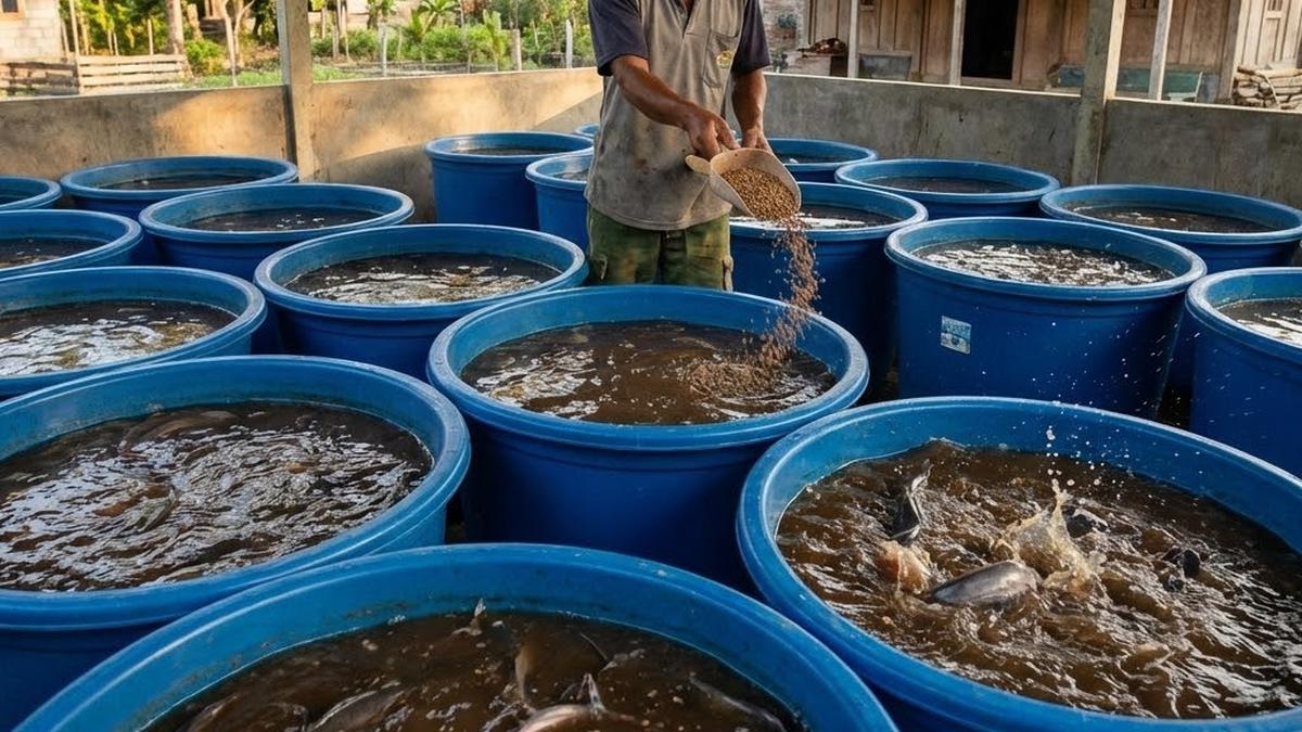 7 Tips Menjaga Air Lele Bioflok di Ember Tetap Stabil Tanpa Alat Mahal