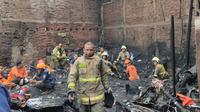 Lima rumah di Tambora terbakar