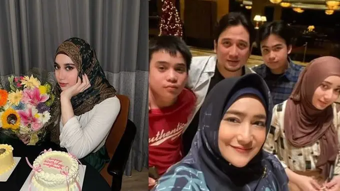 Potret ulang tahun Tengku Syaira. (credit:instagram.com/osnapitzcha/cindyfatikasari18)