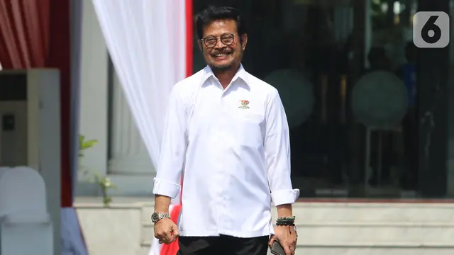 Tiba di Istana, Tiga Wajah Baru Calon Menteri Jokowi Lambaikan Tangan