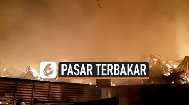 pasar terbakar