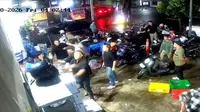 Tampang 7 Pelaku Penyerangan dan Penganiayaan Pegawai Retail di Pasar Minggu