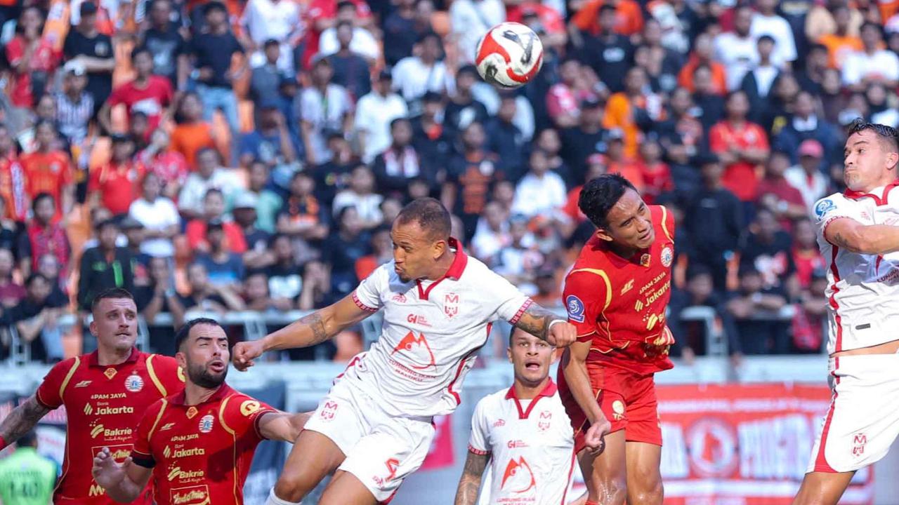 FOTO:  Persija Ditahan Malut United 1-1, Macan Kemayoran Rebut Puncak Klasemen