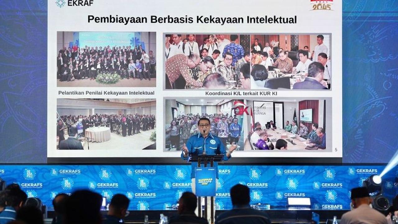 Kemenekraf Siapkan Pembiayaan Berbasis KI Rp10 Triliun untuk Pelaku Ekraf, Dorong Pertumbuhan Ekonomi Nasional