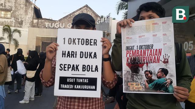 Aksi Solidaritas Tragedi Kanjuruhan 1 Oktober