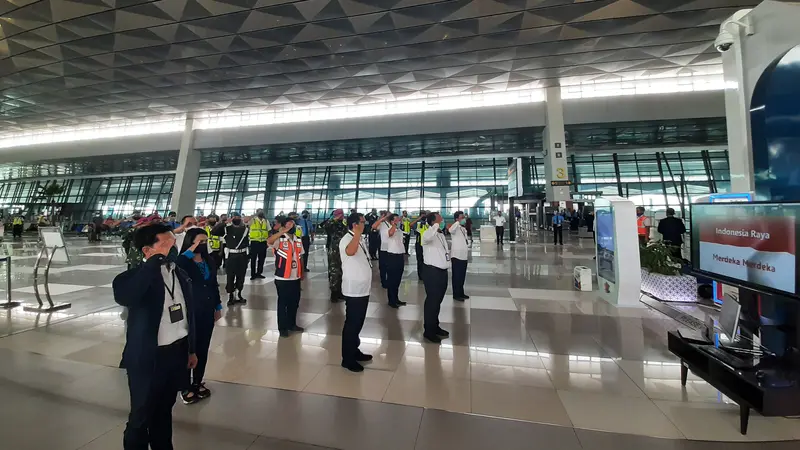 Suasana di Terminal 3 Bandara Soekarno Hatta. Liputan6.com/Pramita