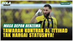Karim Benzema dikabarkan tersinggung dengan tawaran perpanjangan kontrak Al Ittihad. Striker Prancis itu memilih latihan terpisah, sementara masa depannya di Liga Pro Saudi kini menjadi tanda tanya.