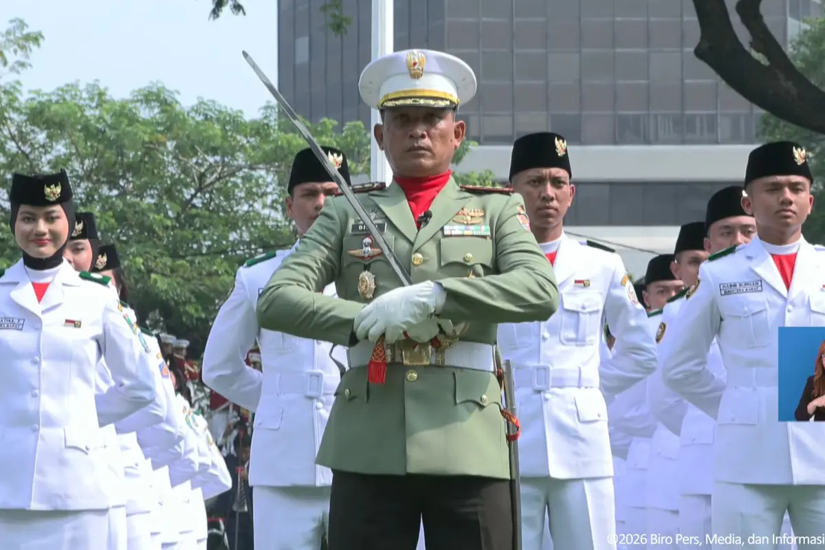 Kolonel Inf Didin Nasruddin Darsono komandan upacara hari lahir Pancasila.