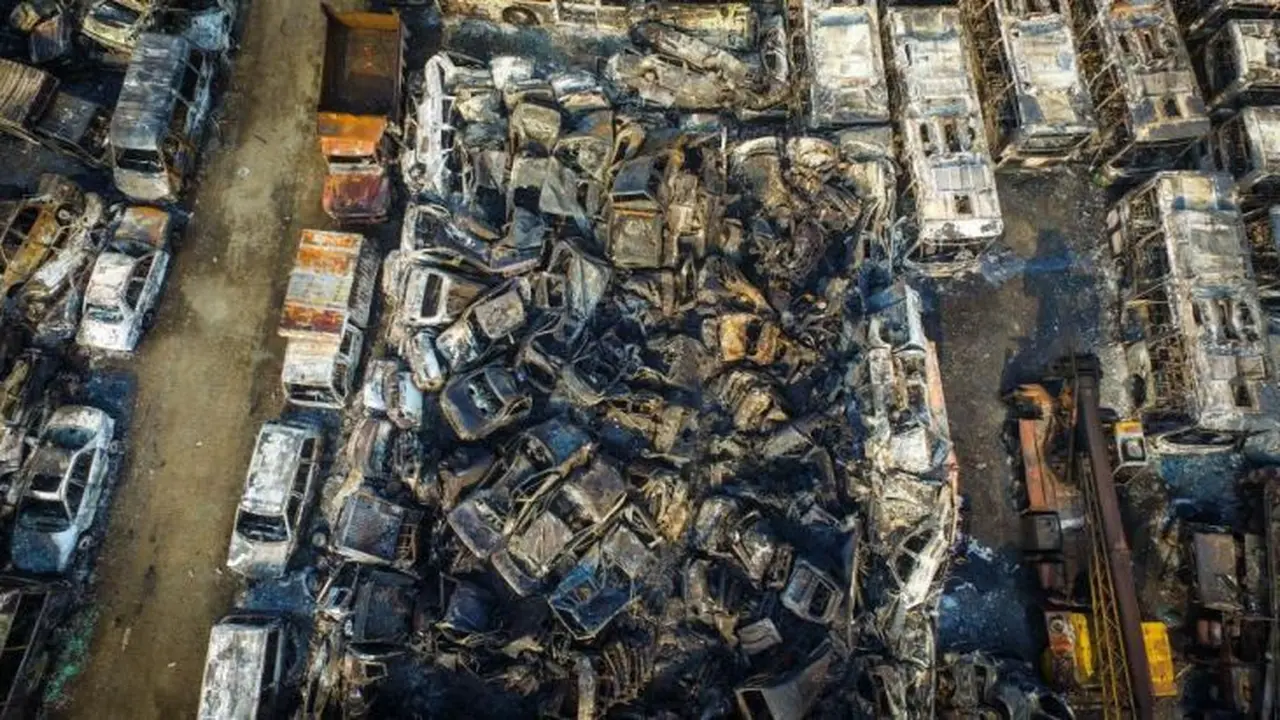 Mobil Terbakar
