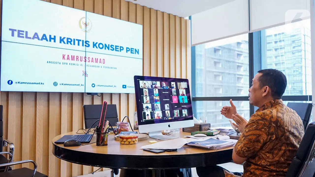 Pandangan Anggota DPR RI komisi XI Kamrussamad terkait rencana pemerintah menerapkan new normal.
