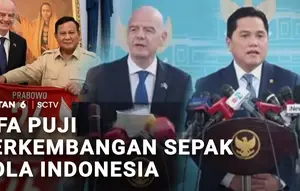 Presiden FIFA Terpukau, Perkembangan Sepak Bola Indonesia Tuai Pujian