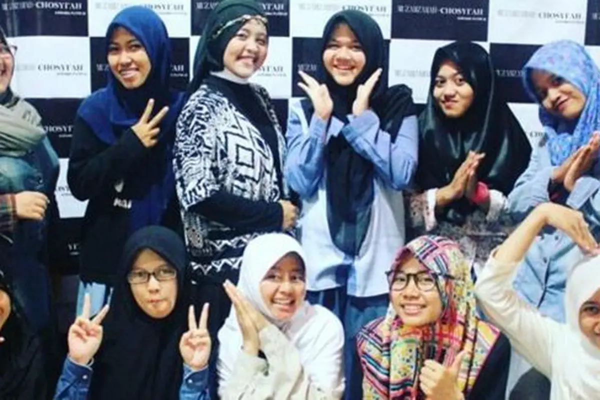 Serunya bareng teman-teman seasrama./Copyright dok. Fatma