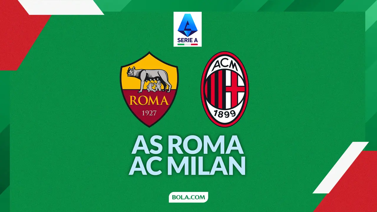 Prediksi Liga Italia - AS Roma Vs AC Milan