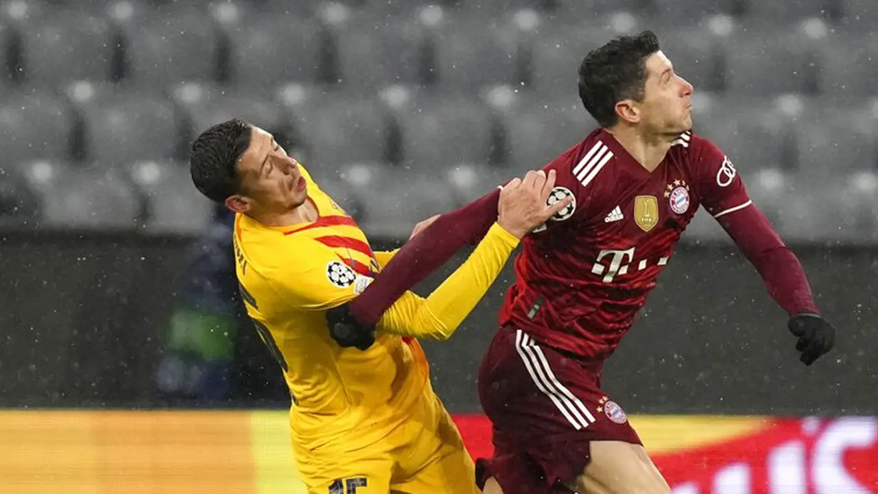 FOTO: Dibantai Munchen 3-0, Barcelona Tersingkir dari Liga Champions