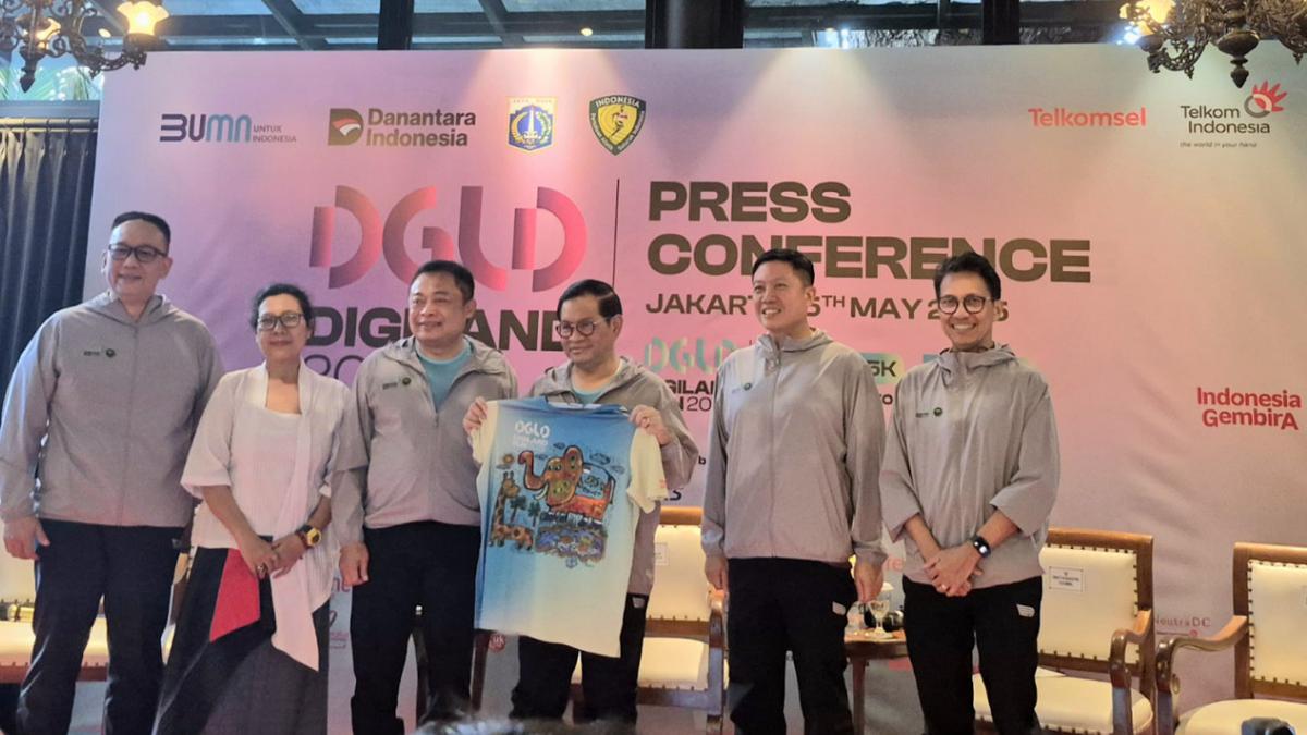 Digiland Run 2025 Konversi Jarak Tempuh Pelari Jadi Donasi Kuota Data untuk di Daerah 3T