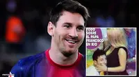 Beredar, Foto Mesra Messi dengan Wanita Lain