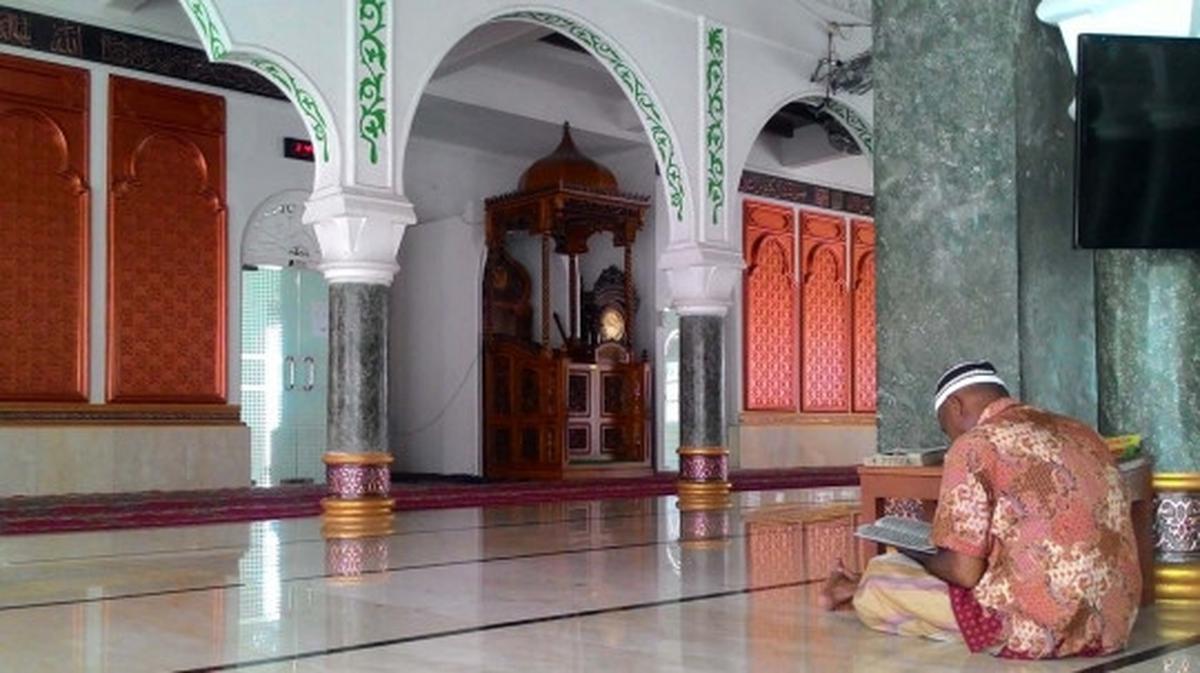 Kemegahan Masjid Abu Beureueh yang dibangun dari beras segenggam