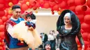 Siti Badriah baru saja merayakan pesta ulang tahun pertama putri keduanya. Perayaan pun digelar totalitas dengan tema Snow White. [@sitibadriahh]