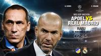 Prediksi APOEL Vs Real Madrid (Liputan6.com/Trie yas)