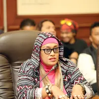 Foto Preskon mini album Indonesia Bela Negara (Andy Masela/bintang.com)