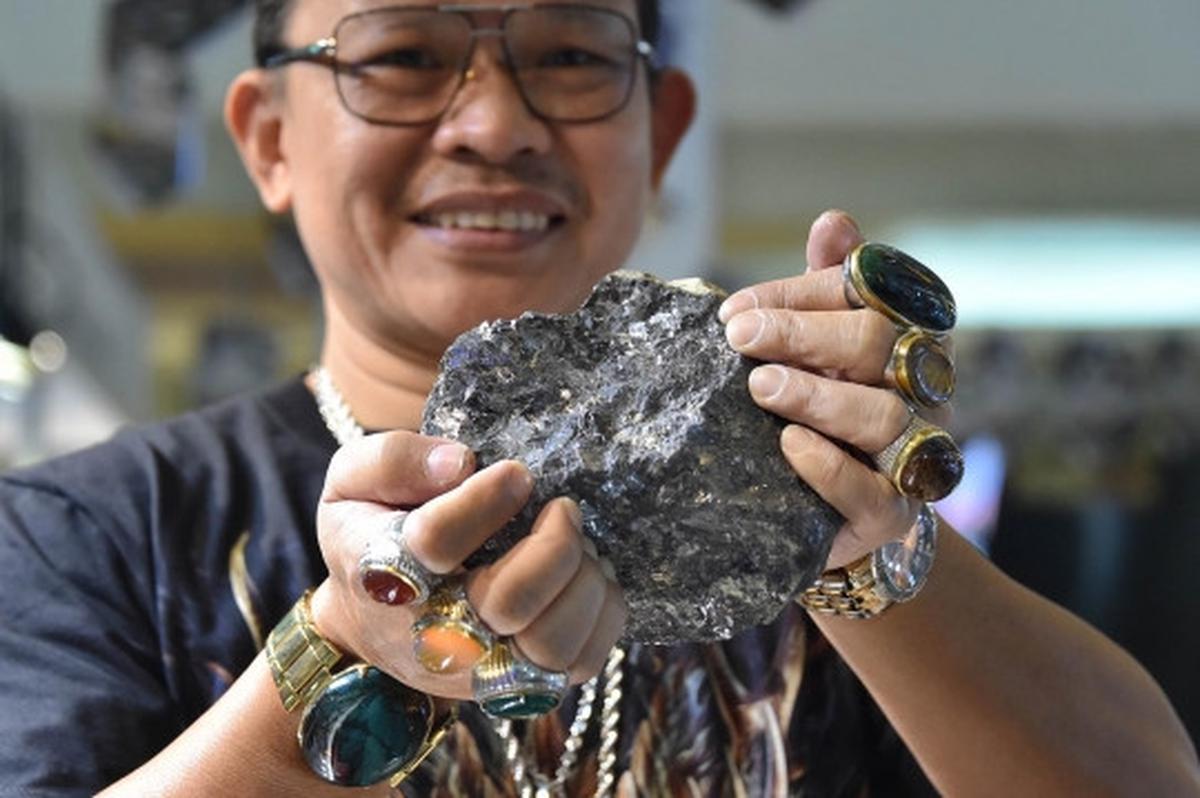 Kemilau deretan batu akik berharga ratusan juta rupiah