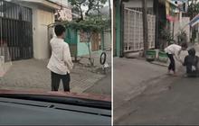 Bertemu Pria Disabilitas saat Perjalanan, Aksi Bocah Turun dari Mobil Ini Banjir Pujian
