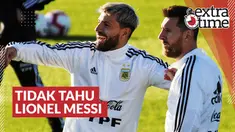 Berita video Extra Time kali ini membahas cerita singkat tentang momen Sergio Aguero tidak tahu sosok bintang Barcelona, Lionel Messi.