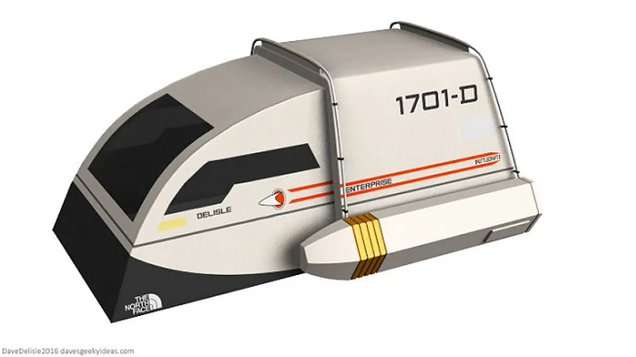 Tenda Unik untuk Pecinta Film Star Trek
