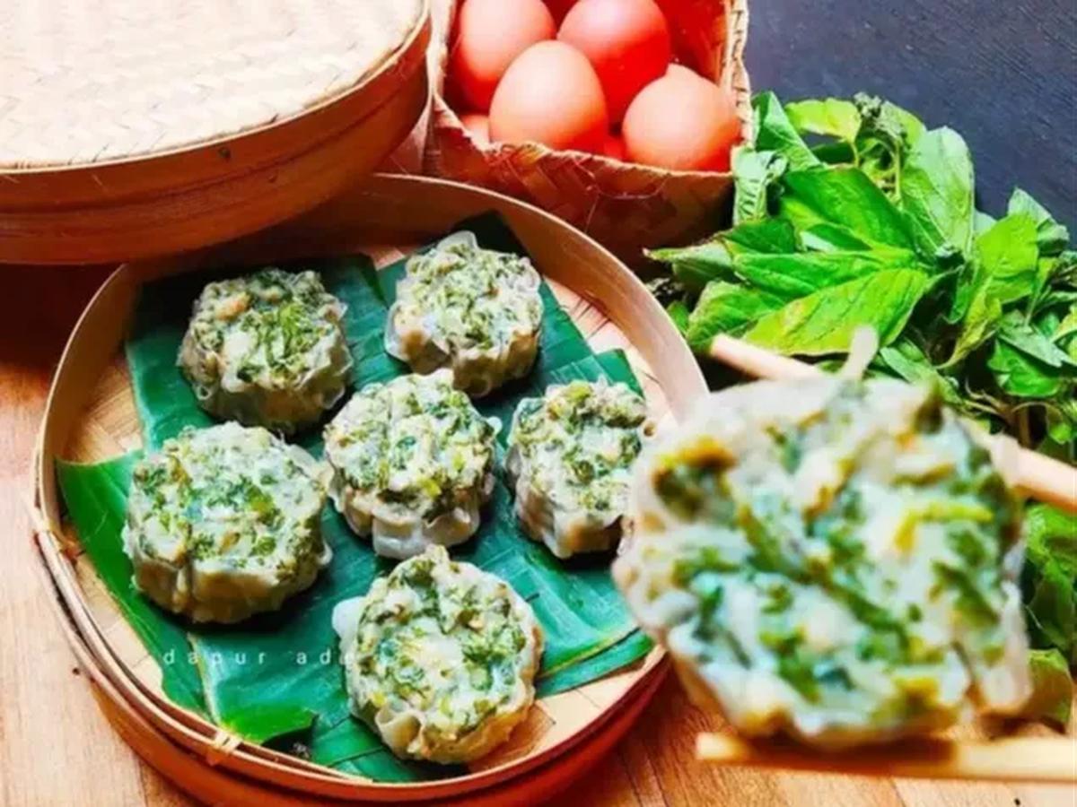 4. Resep Dimsum Ayam & Sayuran Bayam<br>