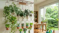 7 Konsep Kombinasi Tanaman Hias dan Sayur Hidroponik di Rumah, Kebun Estetik &amp; Produktif