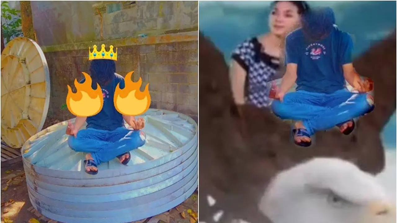 Pria Ini Minta Fotonya Lagi Meditasi Diedit Lebih Estetik, 6 Hasilnya Kocak