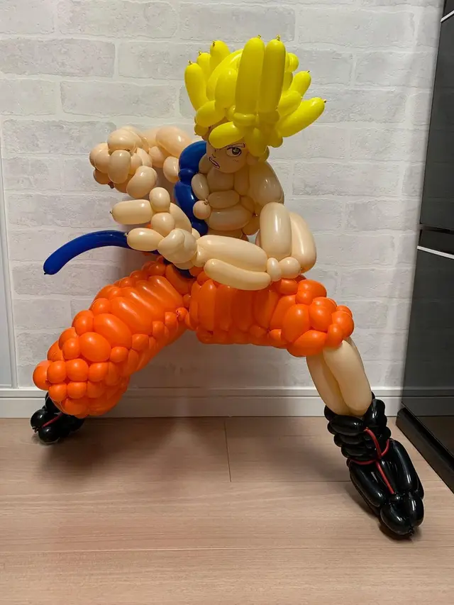 Seniman Ini Bikin Karakter Anime Pakai Balon, 6 Hasilnya Keren