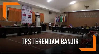 150 TPS terendam banjir di Kabupaten Bandung dan Indramayu. KPU Jawa Barat akan lakukan relokasi.